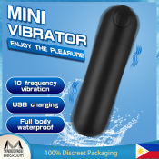 Beckuum Mini Bullet Vibrator - G Spot Stimulator for Women