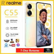 Realme C55 6.7" Full Screen Android Phone, 16+512GB