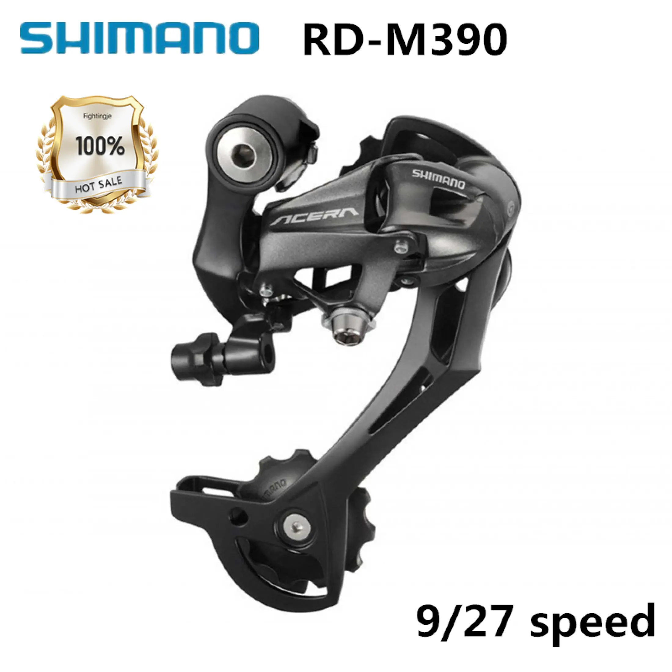 SHIMANO Rear DERAILLEUR, RD-M370-S, Altus, SGS 9-Speed, Direct Attachment,  Silver 通販