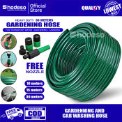 Hodeso Heavy Duty PVC Garden Hose with Free Nozzle