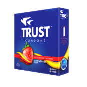 TRUST Condom Strawberry 3pcs / Box