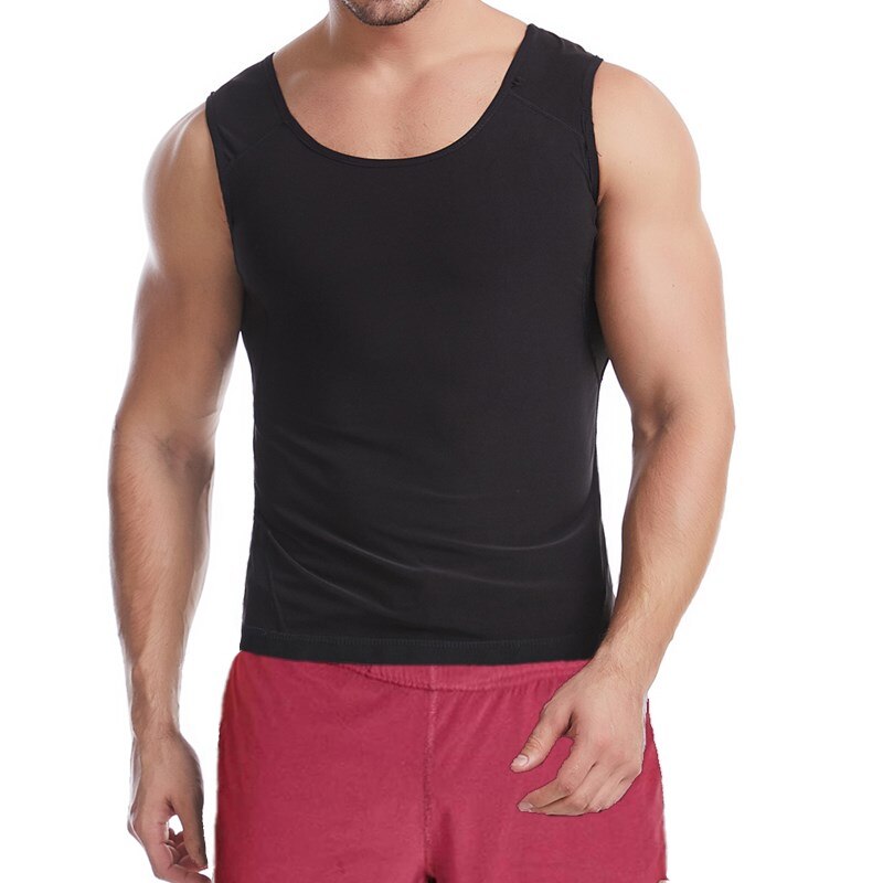 DM-842 Sweat Shaper Men Vest Hot Sauna Suits Shapewear Waist Trainer Suits  Body Shaper Slimming Underwear Thermo Sweat Tank Tops Compression Workout  Shirt