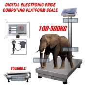 Digital Price Computing Platform Scale, 100-500kg Capacity