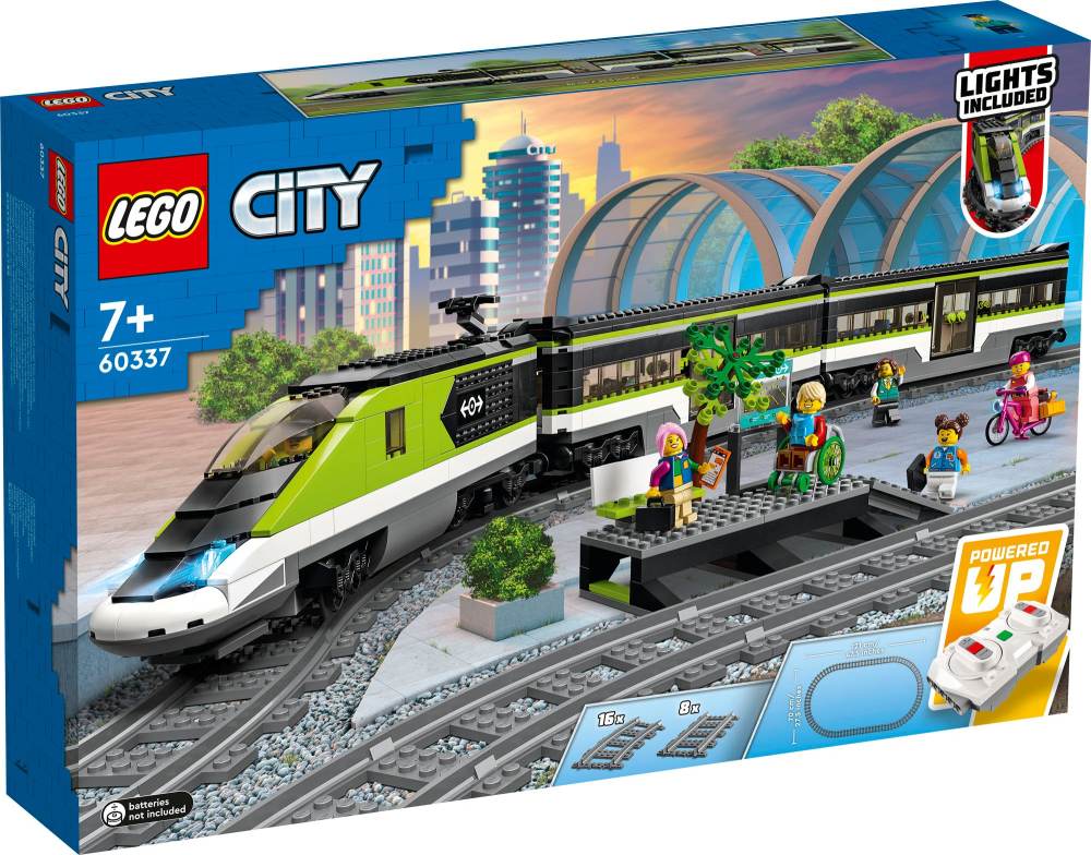 Lego® RC TRAIN Railway 7938 ICE Passenger Engine Motor COMPLETE