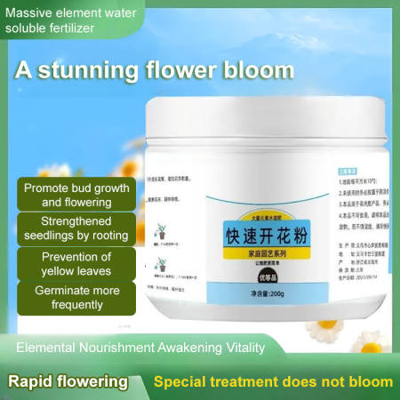 Bloom Booster Flower Food for Fast Root Growth Fertilizer