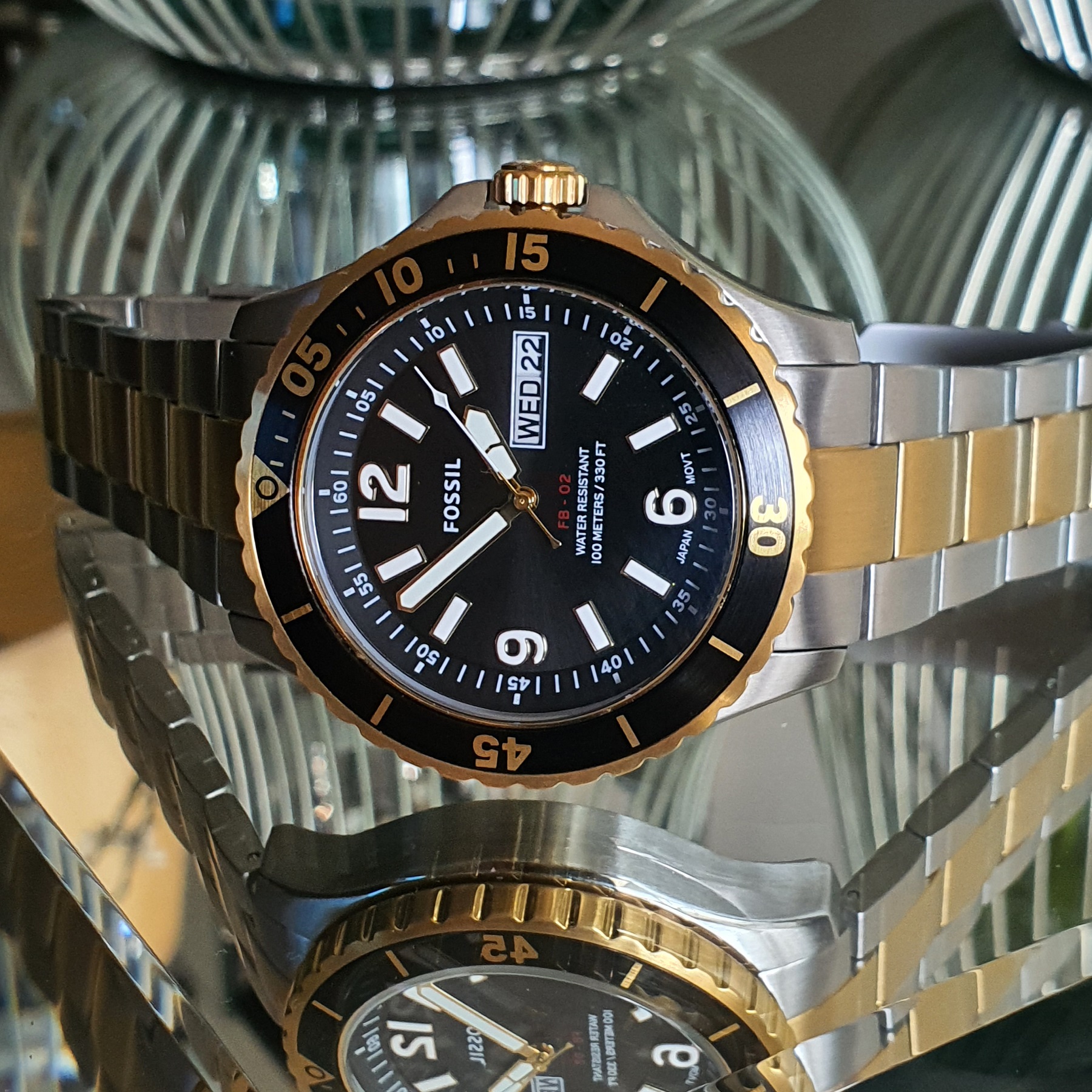Two-Tone Stainless Steel Watch FS5766 