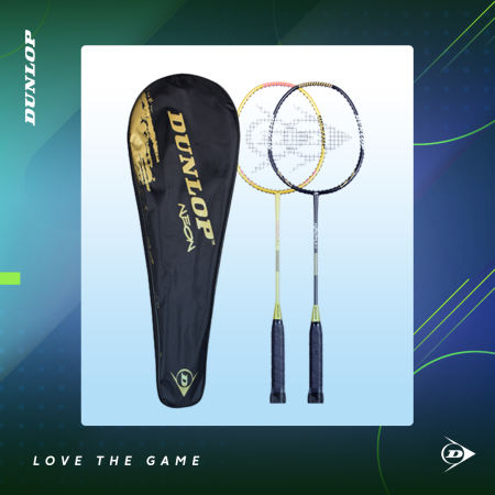 Dunlop Badminton Racket Neon 2.0 Set  G1 HD