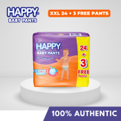 HAPPY Baby Pants Diapers XXL 24 + 3 pants