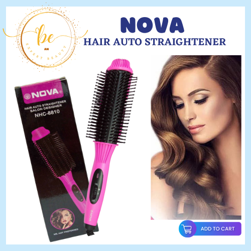 Nova hair clearance straightener brush review