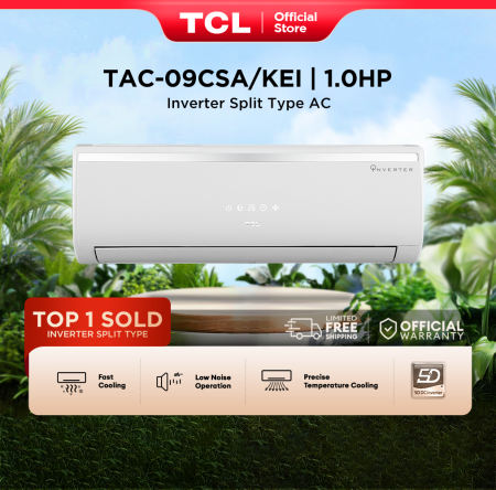 TCL 1HP Inverter Split-type Air Conditioner