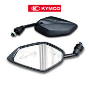 Kymco Super 8 150 Side mirror genuine parts black short stem