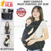 Phoenix Hub Baby Carrier with Hip Seat for Infants