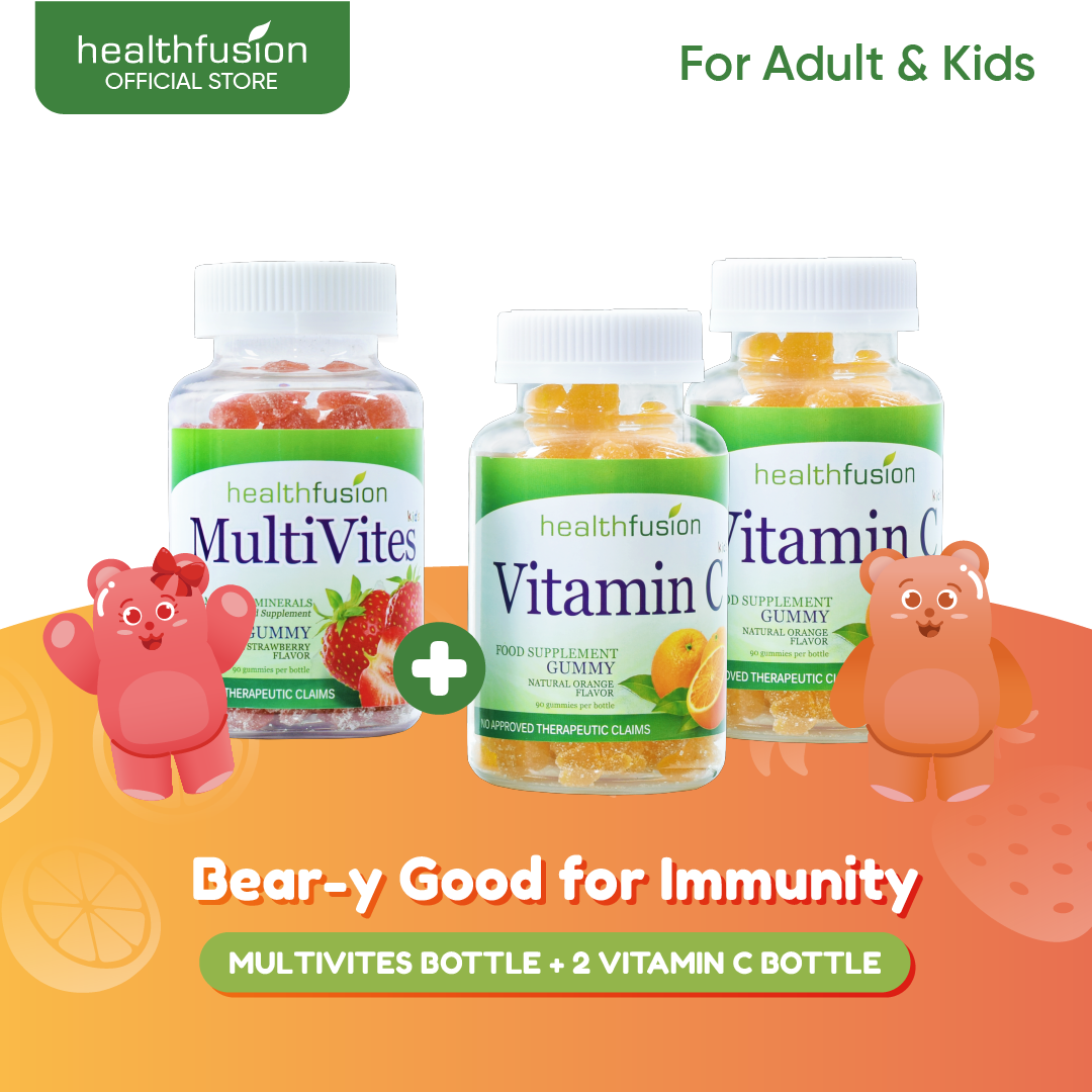 Health Fusion Vitamin C Gummies + FREE Multivites