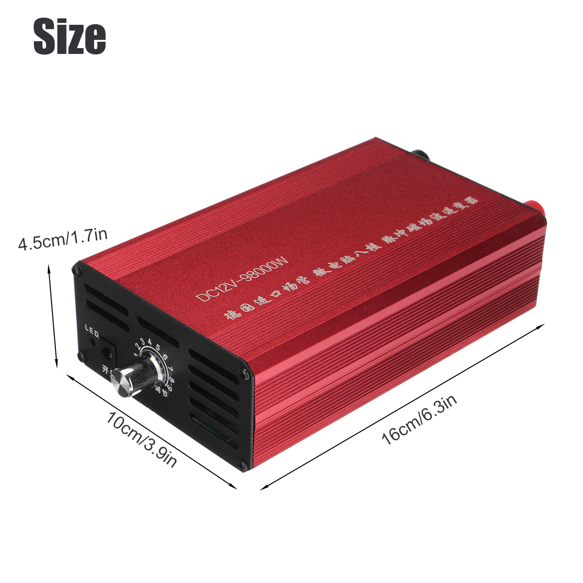 DC12V Ultrasonic high power safety inverter electric fishing