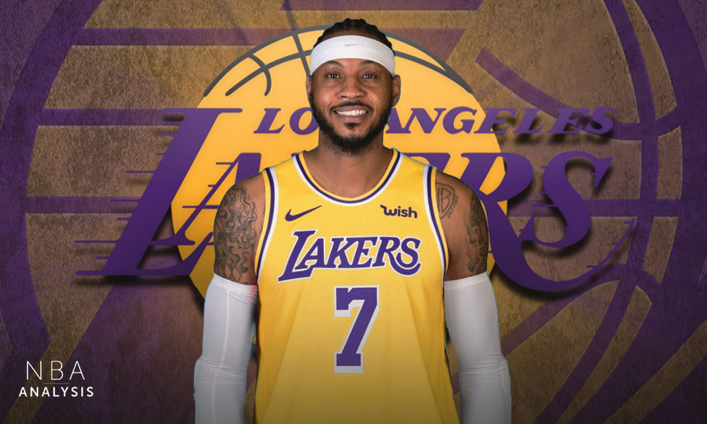 carmelo anthony jersey lakers