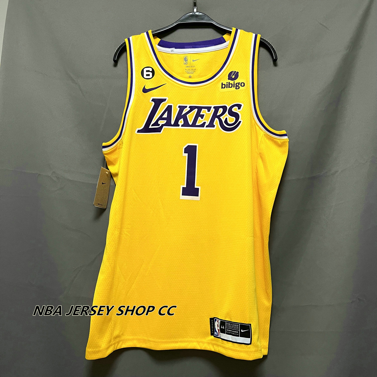 Best Selling Product] Los Angeles Lakers Gold Icon Edition