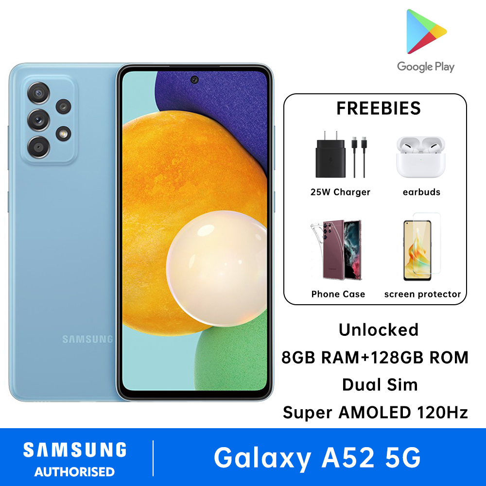Samsung Galaxy A52 5G Smartphone Dual Sim 8GB RAM + 128GB ROM Support MicroSDXC Factory Unlocked Super AMOLED 120Hz Long Battery Life Cell Phone - Image 3