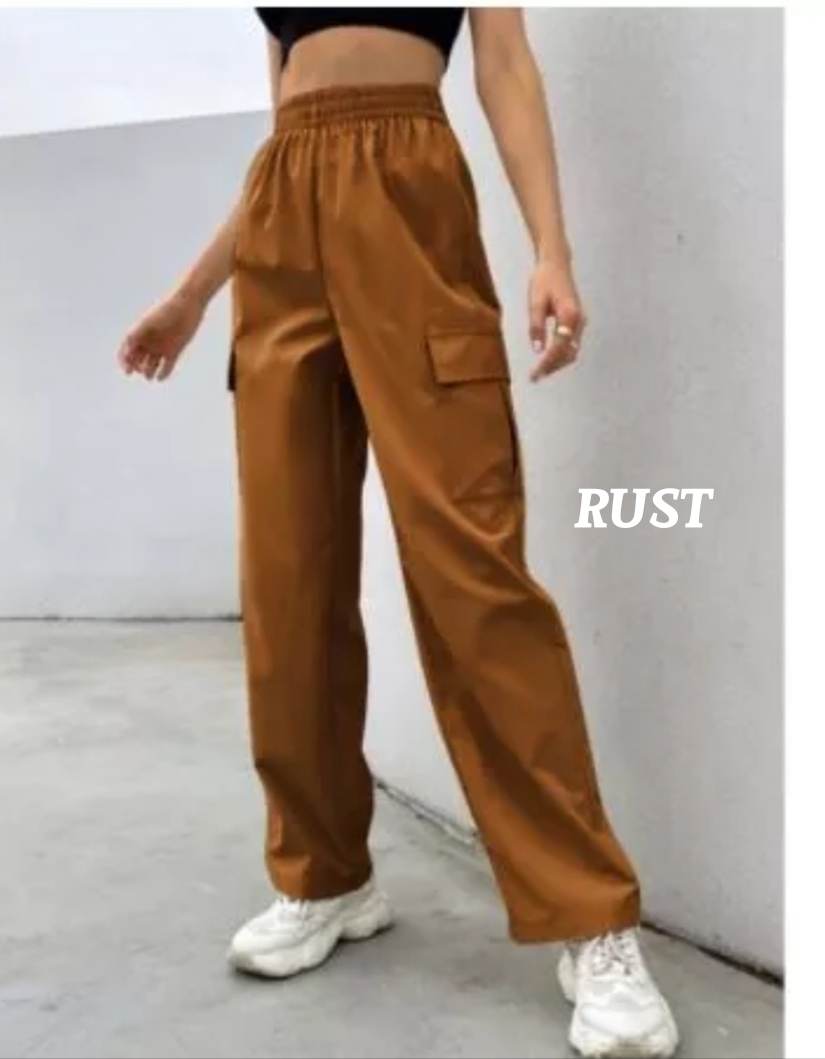 No Design Wideleg Aesthetic Pants