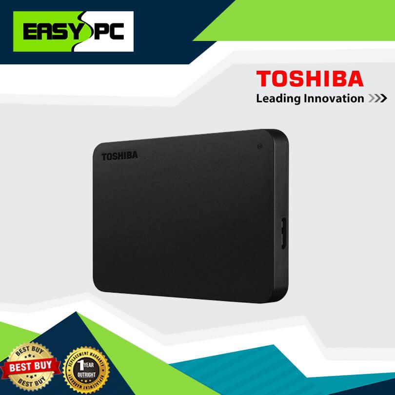 Toshiba external hard drive installation