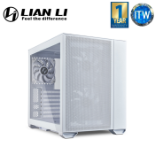 Lian Li 011 Air Mini White Mesh Front Panel Tempered Glass PC Case