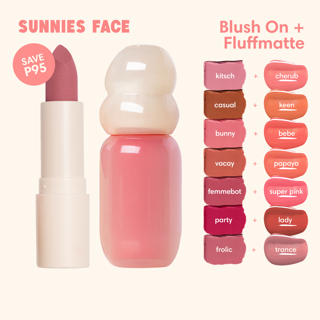 Discount on Sunnies Face  shoes - SKU: Sunnies Face Blush On + Fluffmatte