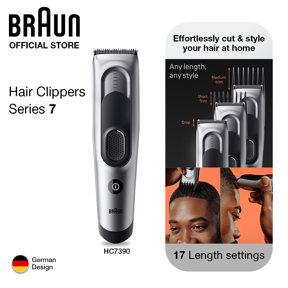 Braun Hair Clipper HC5090 Ultimate hair grooming experience from Braun in 17 lengths - 2