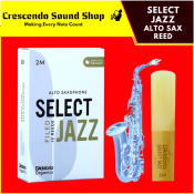 D'Addario Rico Jazz Select Alto Saxophone Reed / 2M - 2H / French Cut / American Cut