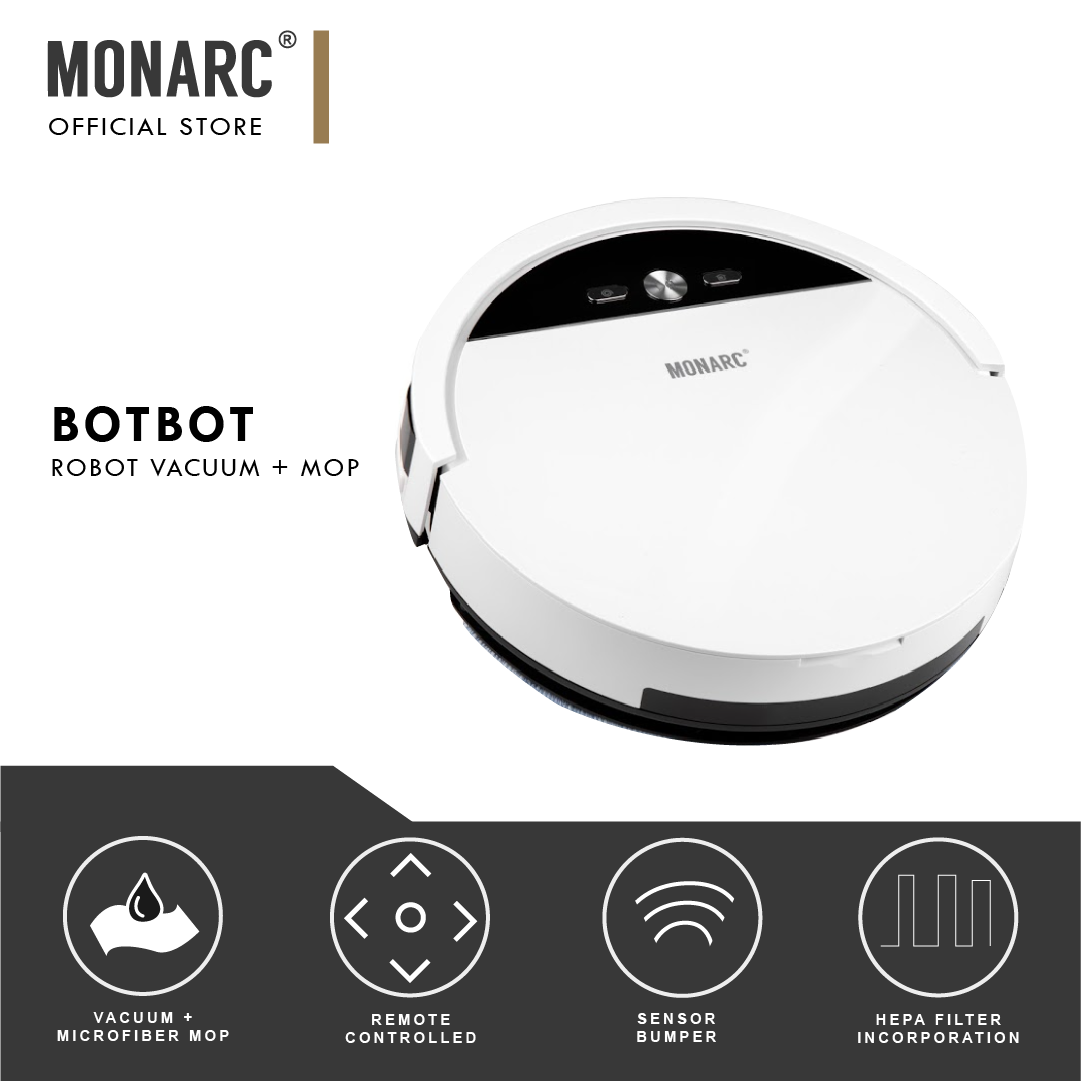 Monarc Botbot Pro Vacuum Cleaner with 1000pa Suction Power