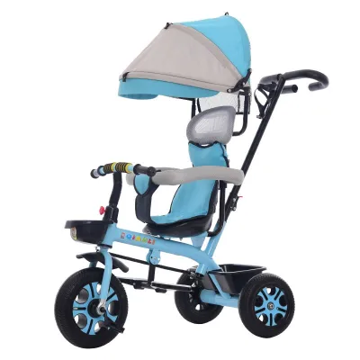 New Children's Tricycle Bicycle Trolley Baby Toddler Bicycle Men and Women Bike 1-3-5 Years Cycle (1)