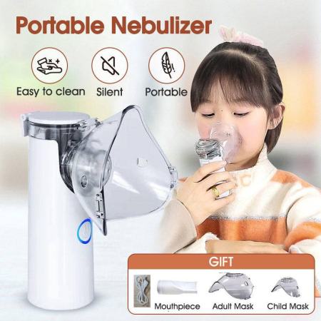 Portable Rechargeable Asthma Nebulizer by Mesh Nebulizer Co