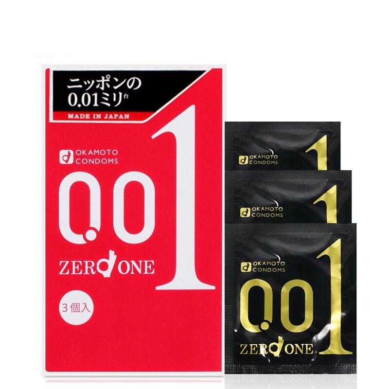 OKAMOTO 0.01 Ultra Thin PU Condom 3's Pack