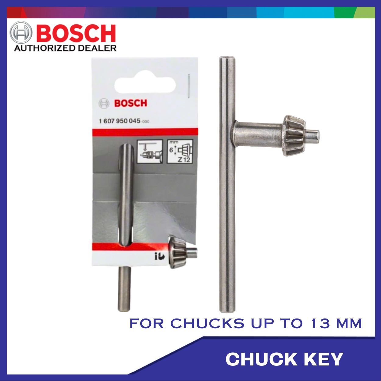 Bosch Replacement Chuck Key For Rotary Hammers and Drills For