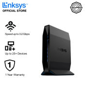 Linksys AX3200 Dual Band Easymesh Wifi 6 Router Bundle