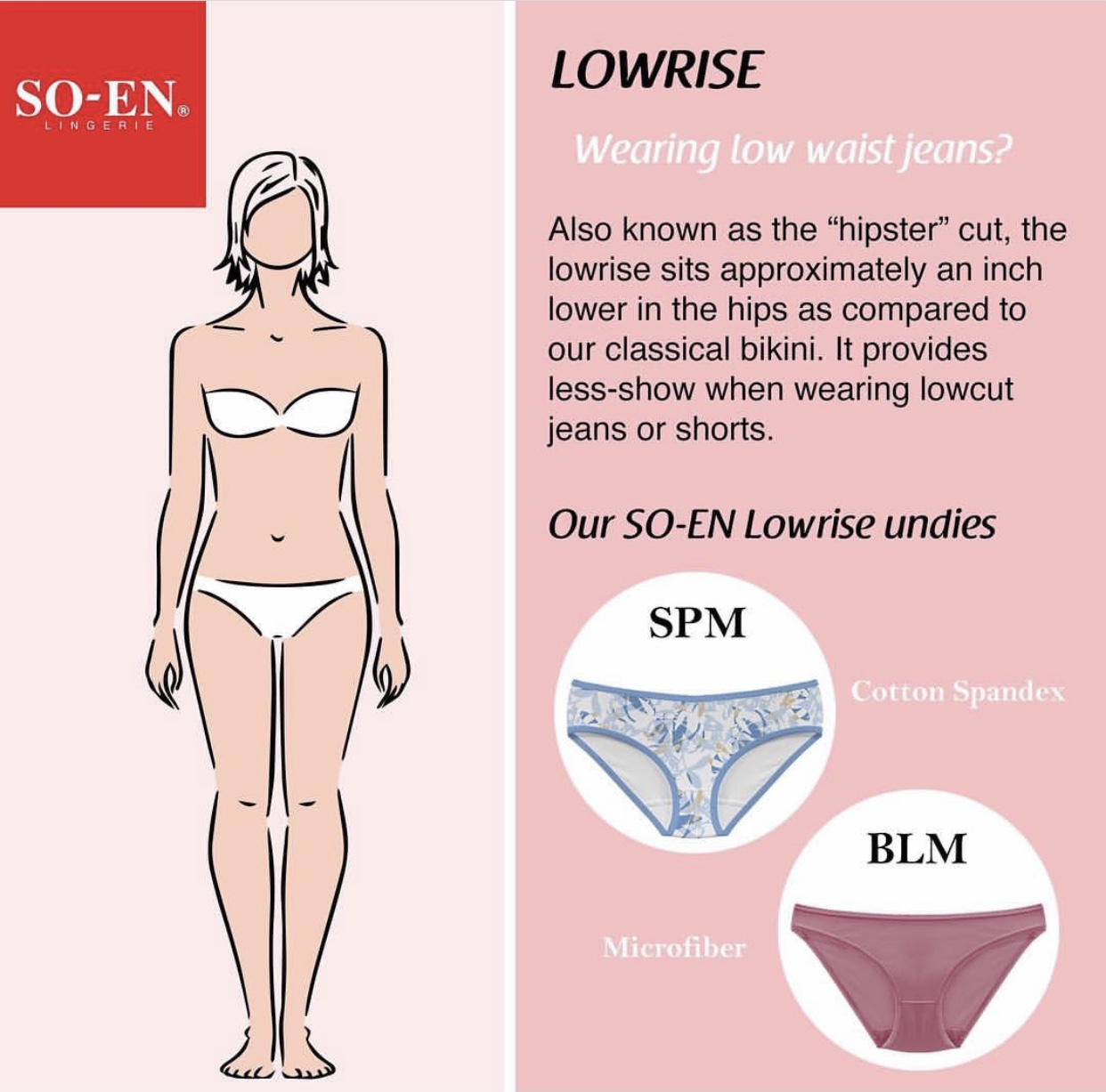 SMALL BBC540 SO-EN bikini panty for ladies (6pcs. or 12 pcs.)