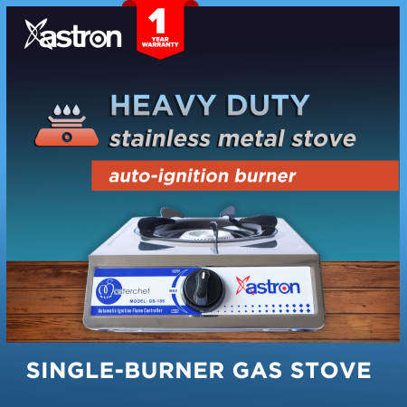 Astron GS-188 Stainless Gas Stove
