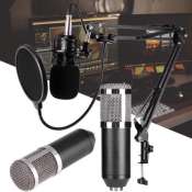BM-800 3.5mm Wired Sound Microphone Mic Recording Condenser