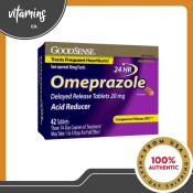 GoodSense Omeprazole - 14 Day Stomach Acid Reducer Tablets