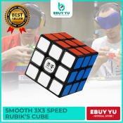 EBUY YU Speed Magic Cube Black - 3x3, 4x4,
