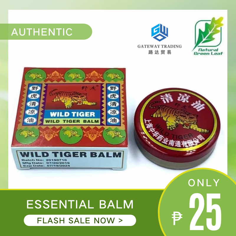 Qian 1pcs 3ml Tiger Balm Mint Cooling Oil Cold Headache Dizziness Cream