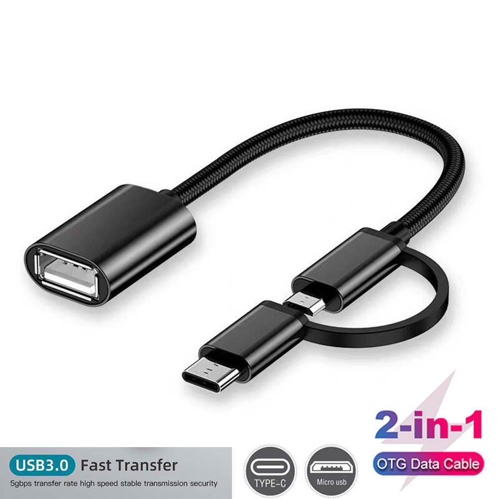 LG M257 Black OTG Micro-USB to USB 2.0 Right Angle Adapter for High Speed Data-Transfer Cable for connecting any compatible USB Accessory/Device/Drive/Flash/and truly On-The-Go! 