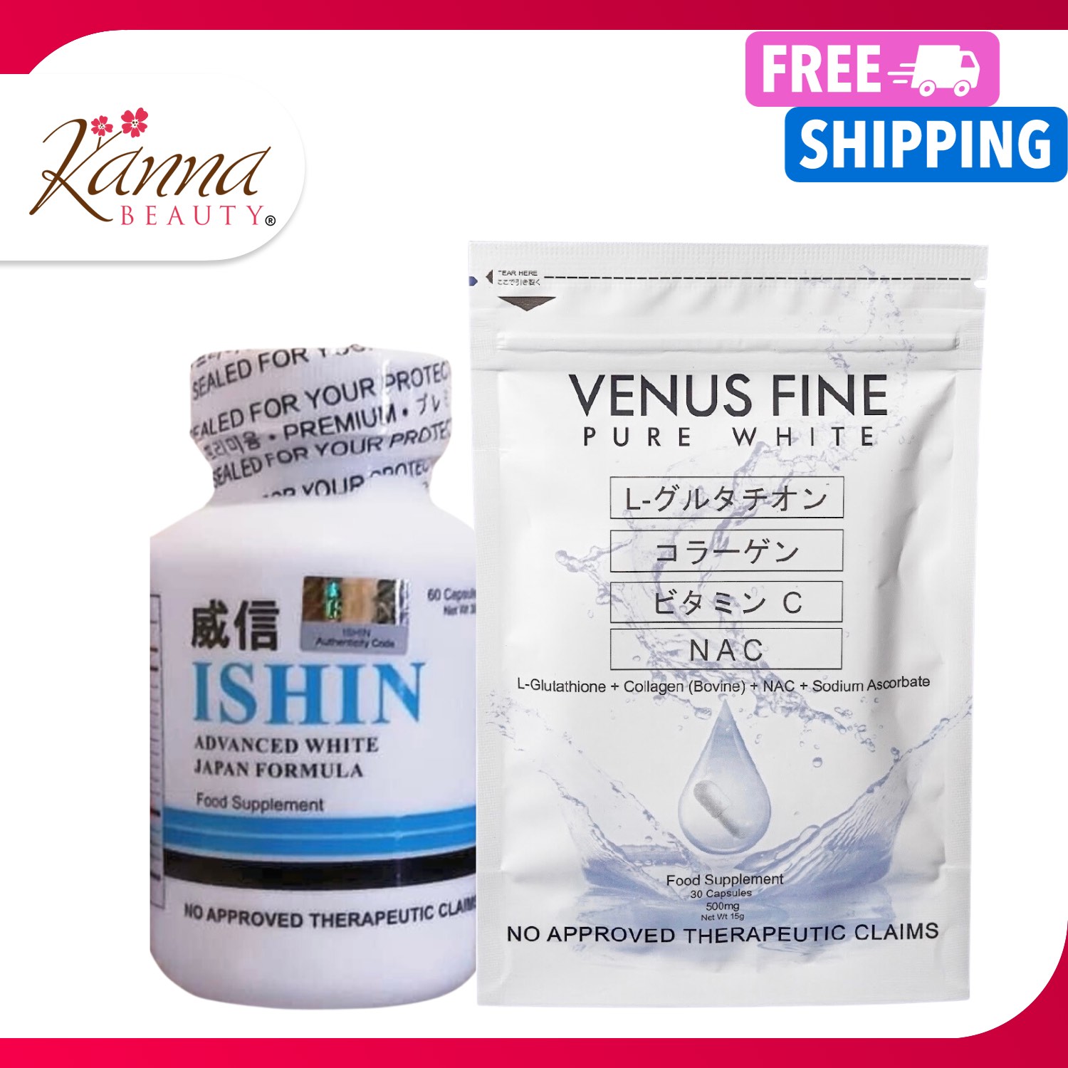 Shop Ishin Glutathione And Collagen .fda Cheap  Fast & Easy | Lazada  Philippines