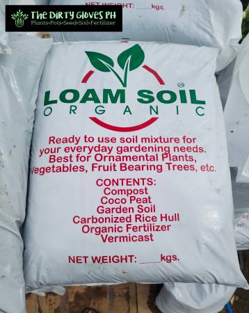 Organic Loam Soil 10KGs - Ready to Use Garden Soil