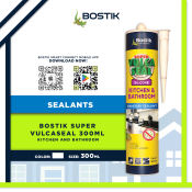 BOSTIK Super Vulcaseal Silicone Sealant for Wet Areas