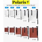 Polaris Wood & Metal base paper cutter A3, B4, A4, B5, A5