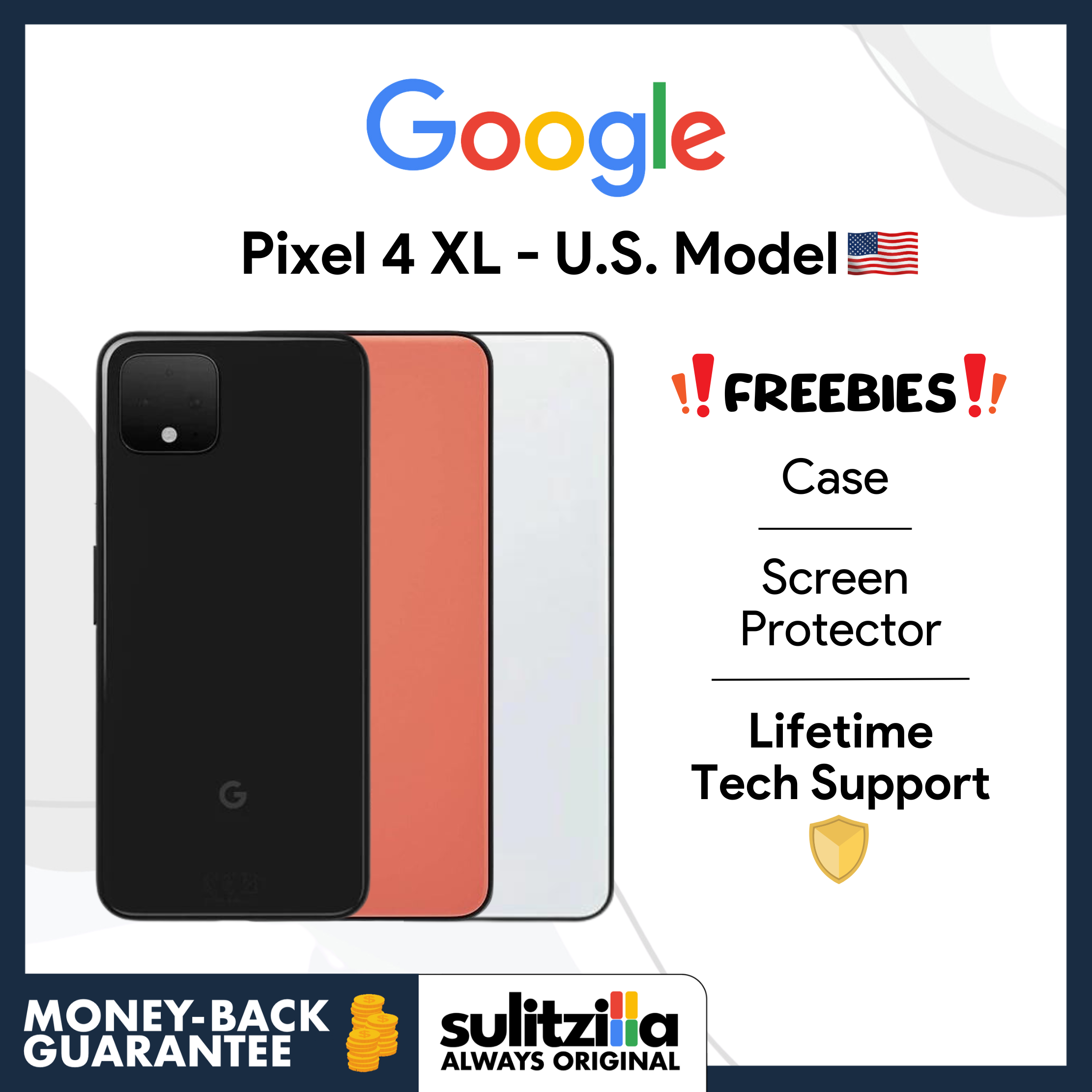 Google Pixel 4 XL - US Model - (64GB/128GB) with eSIM