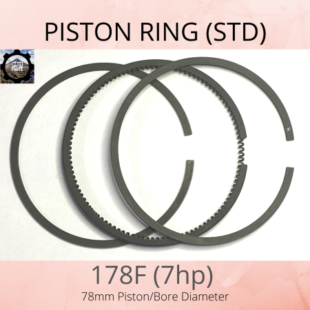 Piston Ring Assy  for Air-cooled Diesel Engine 178F