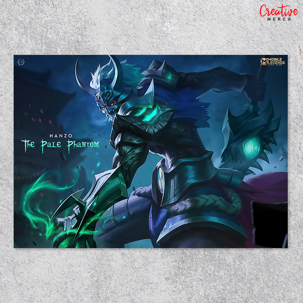 Hanzo of Mobile Legends HD Poster Print A4 size (21x30cm) by Creative Merch  | Lazada PH