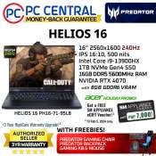 Acer Predator Helios 16 Gaming Laptop | Intel i9 | RTX 4070