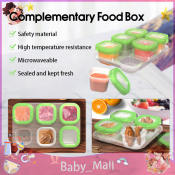 Baby Blocks Freezer Storage Containers by 