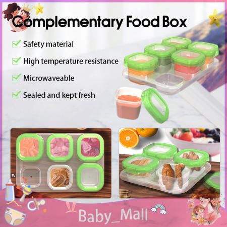 Baby Blocks Freezer Storage Containers by 